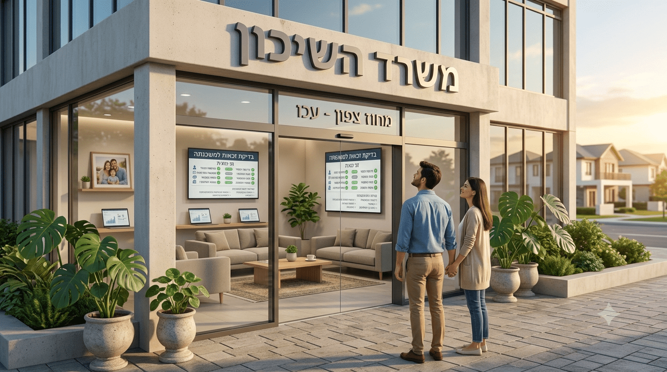 זכאות למשכנתא — הטבות משרד השיכון